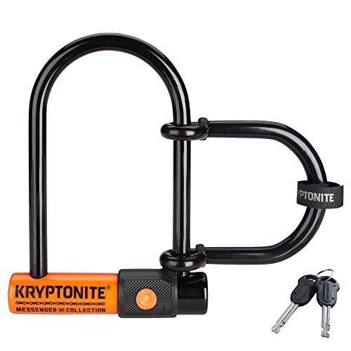 Kryptonite Messenger Mini+ U-Lock with wheel extender