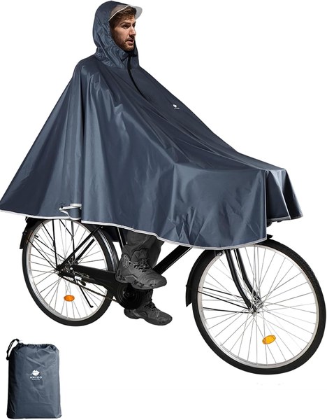 ANYOO Waterproof Bike/Bicycle Rain Cape Poncho