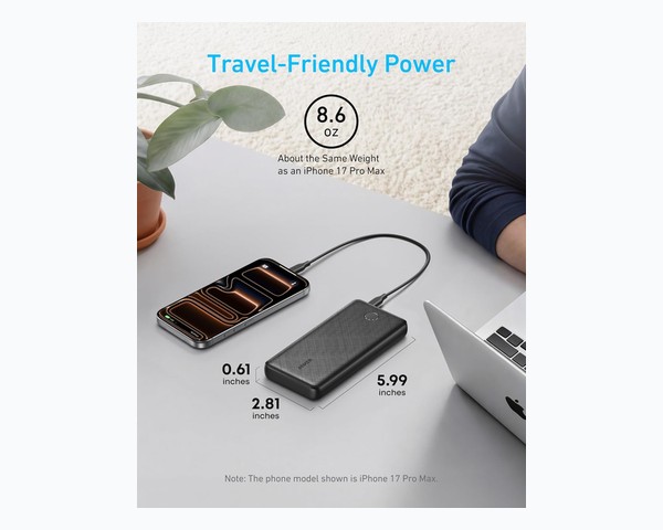 Anker Power Bank 10,000mAh PowerIQ USB-C