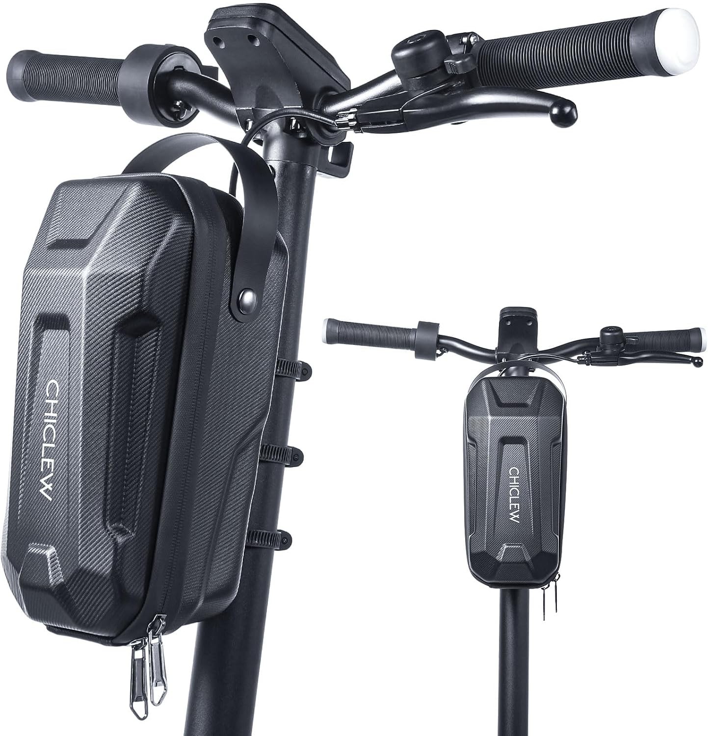 Generic 3L Large Quick Release Scooter Bag with Handle, EVA Hardshell