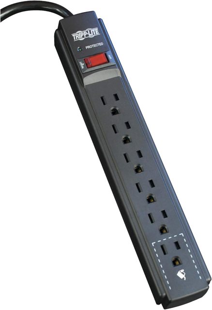 Tripp Lite Protect It! 6-Outlet Surge Protector (TLP606B)