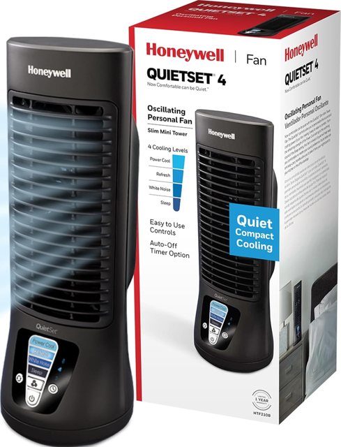 Honeywell QuietSet Personal Table Fan (HTF210B)