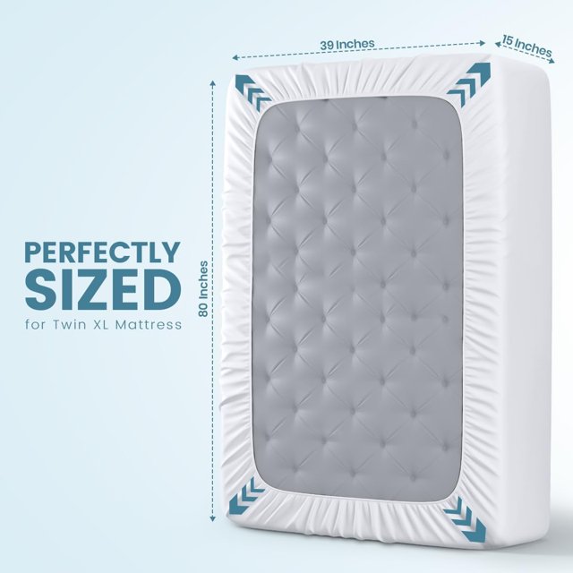 Utopia Bedding Waterproof Twin XL Mattress Protector