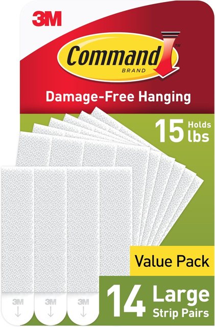 Command Large Picture Hanging Strips