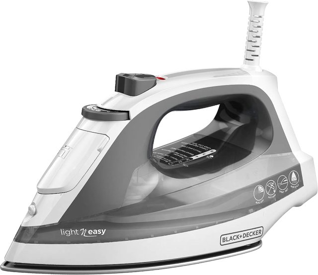 BLACK+DECKER Light 'N Easy Compact Steam Iron (IR1020S)