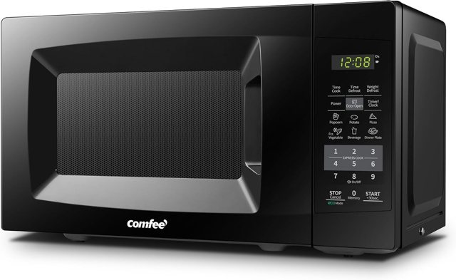 COMFEE' 0.7 cu ft Countertop Microwave (EM720CPL-PMB)