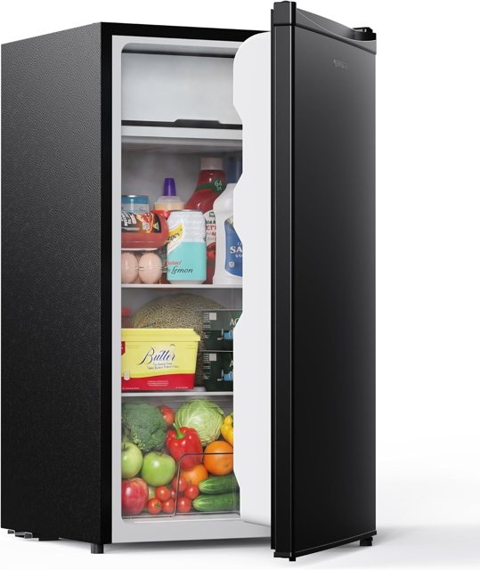 Upstreman 3.2 cu ft Mini Fridge with Freezer (BR321)