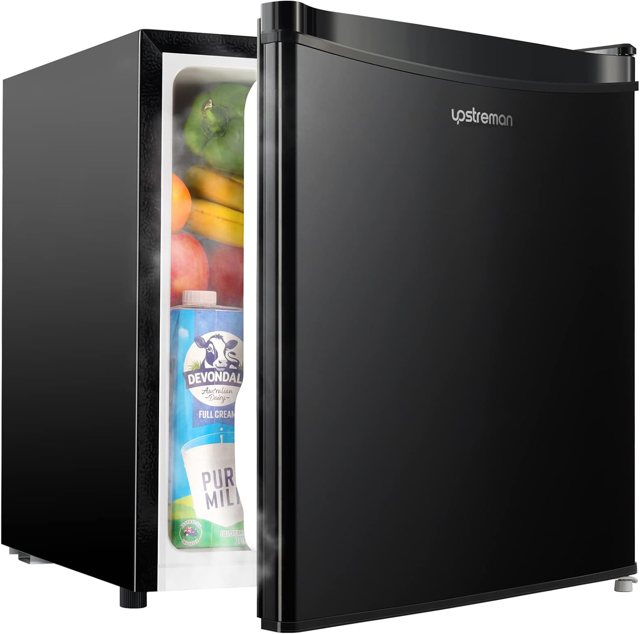 Upstreman 1.7 cu ft Mini Fridge with Freezer (FR17)